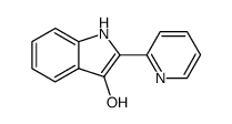 2-pyridin-2-yl-indol-3-ol结构式