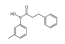 N-hydroxy-N-(3-methylphenyl)-3-phenylpropanamide结构式