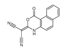 3-dicyanomethylene-3,4-dihydro-1H-naphth[2,1-d][1,3]oxazin-1-one Structure