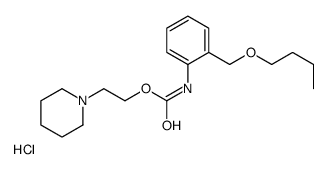 2-Piperidinoethyl o-(butoxymethyl)carbanilate hydrochloride picture
