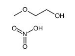 2-methoxyethanol,nitric acid Structure