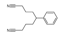 5-Phenyl-azelainsaeure-dinitril结构式