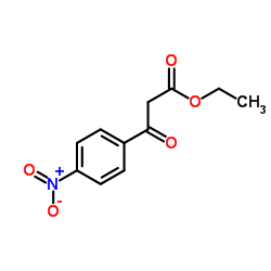 Ethyl 3-(4-nitrophenyl)-3-oxopropanoate structure