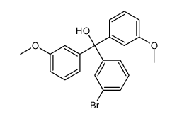 3-BROMO-3',3'-DIMETHOXYTRITYLALCOHOL structure