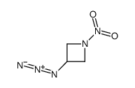 3-azido-1-nitroazetidine结构式