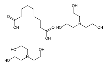 azelaic acid, compound with 2,2',2''-nitrilotriethanol (1:2)结构式