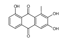 1-methyl-2,3,8-trihydroxyanthraquinone Structure