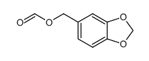 1,3-Benzodioxole-5-methanol, formate structure