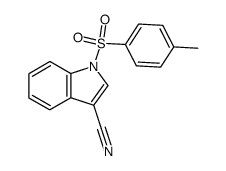 1-tosyl-1H-indole-3-carbonitrile图片