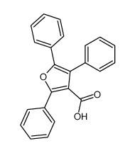 2,4,5-triphenyl-furan-3-carboxylic acid结构式