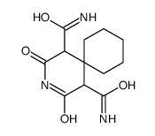 2,4-dioxo-3-azaspiro[5.5]undecane-1,5-dicarboxamide结构式