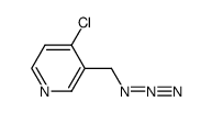 3-azidomethyl-4-chloro-pyridine Structure