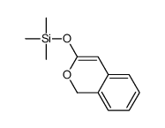 1H-isochromen-3-yloxy(trimethyl)silane结构式