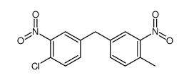 4-[(4-chloro-3-nitrophenyl)methyl]-1-methyl-2-nitrobenzene结构式