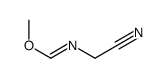 methyl N-(cyanomethyl)methanimidate结构式