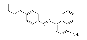 4-[(4-butylphenyl)diazenyl]naphthalen-1-amine Structure