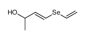 trans-1-Vinylseleno-1-buten-3-ol Structure