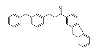 1,3-bis(9H-fluoren-2-yl)propan-1-one Structure