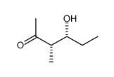 2-Hexanone, 4-hydroxy-3-methyl-, (R*,S*)- (9CI) structure