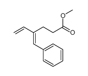 methyl 4-benzylidenehex-5-enoate Structure