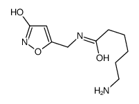 6-amino-N-[(3-oxo-1,2-oxazol-5-yl)methyl]hexanamide Structure