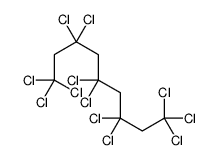 1,1,1,3,3,5,5,7,7,9,9,9-dodecachlorononane结构式
