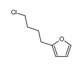 2-(4-chlorobutyl)furan Structure