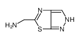 1H-pyrazolo[4,3-d][1,3]thiazol-5-ylmethanamine结构式