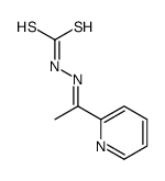 (1-pyridin-2-ylethylideneamino)carbamodithioic acid Structure