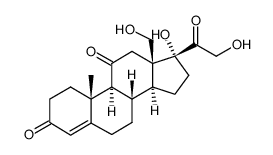 18-hydroxycortisone Structure