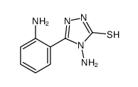 4-amino-3-(2-aminophenyl)-1H-1,2,4-triazole-5-thione Structure