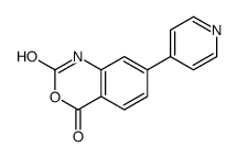7-pyridin-4-yl-1H-3,1-benzoxazine-2,4-dione结构式