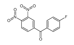 (3,4-dinitrophenyl)-(4-fluorophenyl)methanone结构式