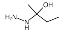 2-Hydrazino-butan-2-ol结构式