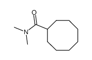 N,N-Dimethyl-cyclooctancarbonsaeure-amid Structure