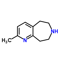 2-Methyl-6,7,8,9-tetrahydro-5H-pyrido[2,3-d]azepine Structure