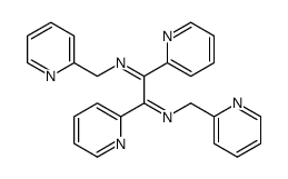 N,N'-Bis[(pyridin-2-yl)methyl]-1,2-bis(2-pyridyl)-1,2-ethanediimine结构式