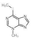 3H-Purine,3-methyl-6-(methylthio)-结构式