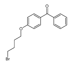 [4-(4-bromobutoxy)phenyl]-phenylmethanone Structure