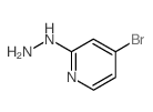 4-溴-2-肼基吡啶结构式