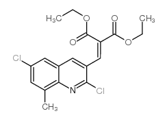 2,6-DICHLORO-8-METHYL-3-(2,2-DIETHOXYCARBONYL)VINYLQUINOLINE picture