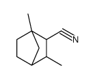 1,3-dimethyl bicycloheptane-2-carbonitrile Structure