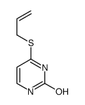 6-prop-2-enylsulfanyl-1H-pyrimidin-2-one结构式