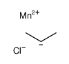 chloromanganese(1+),propane Structure