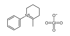 6-methyl-1-phenyl-2,3,4,5-tetrahydropyridin-1-ium,perchlorate结构式