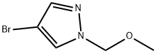 4-Bromo-1-(methoxymethyl)pyrazole Structure