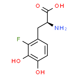 2-fluorodopa结构式