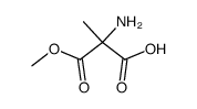 Propanedioic acid, aminomethyl-, monomethyl ester (9CI)结构式