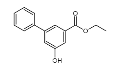5-hydroxy-3-biphenyldicarboxylic acid ethyl ester结构式