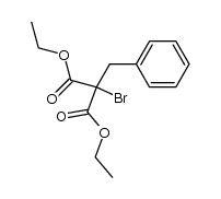 diethyl 2-benzyl-2-bromomalonate结构式